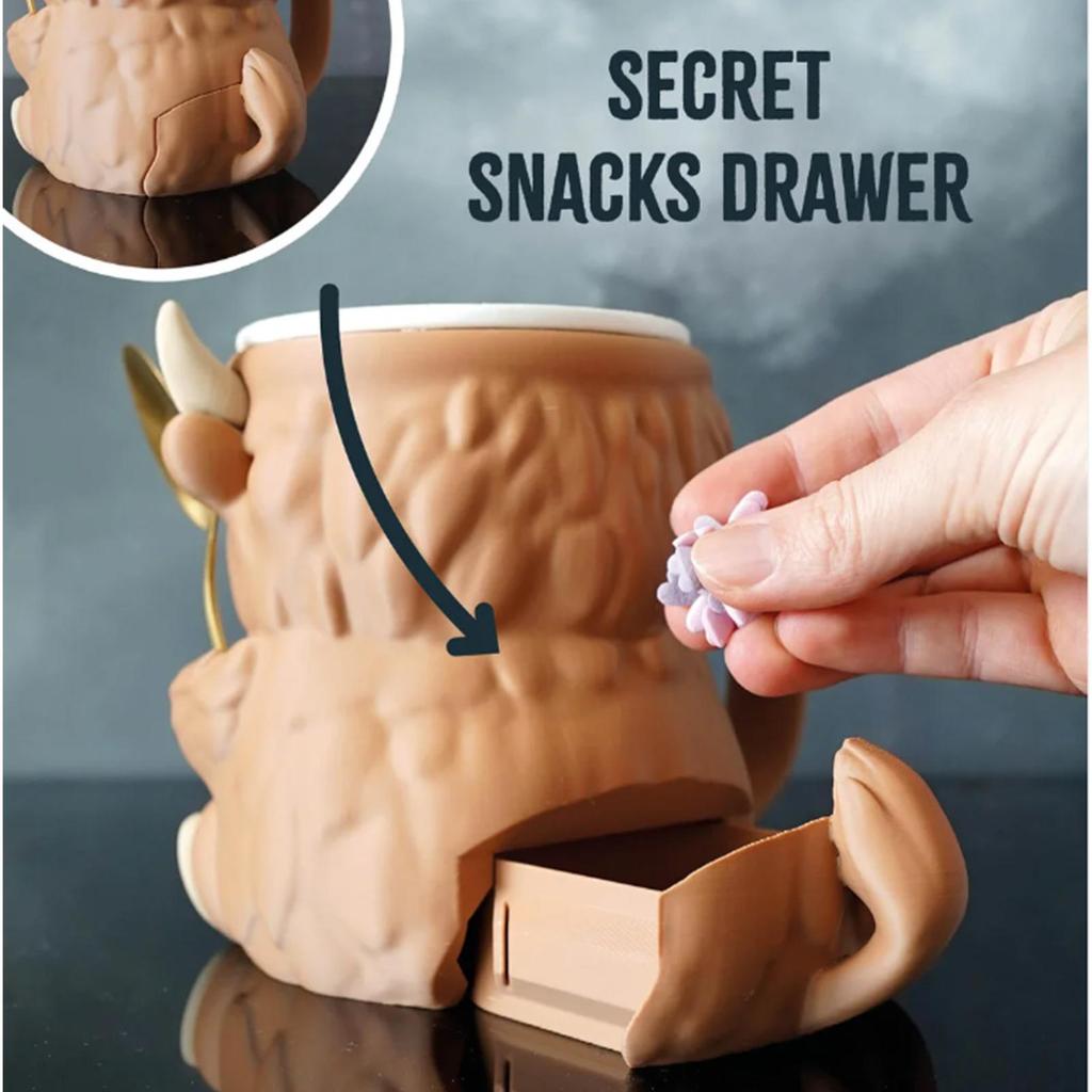 Декоративный держатель для мороженого 473 мл Держатель для пинты мороженого Десертная баночка «Хайлендская корова» с ручкой против замерзания для йогуртовой смеси Детский