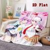 Super Sonico 2D Flat Pattern Flannel Blanket High quality All Seasons Warmth and Comfort Perfect for Christmas Gifts.DMT0925237