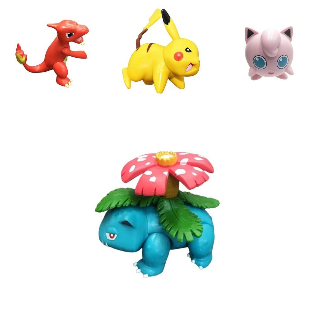 Colorful Pokemon Collection Doll Figure Pikachu Mewtwo Charizard For Kids Gift