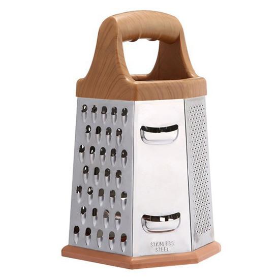 Овощечистка, безопасная с ручкой, антипригарная многофункциональная картофелерезка 6-в-1, канцелярские товары