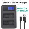 EN-EL14 Camera Battery Charger for Nikon D5200 D5300 D5500 D560 D3200 D3300 D3400 D3500 DF CoolpixP7000 P7100 P7700 P7800 Camera