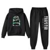 Trapstar Print Hoodie Pants Set Men Women Casual Streetwear Winter