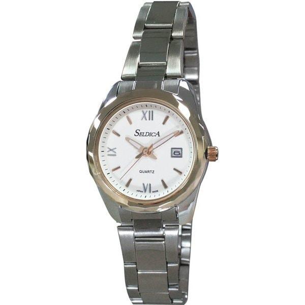 Seldica SD Series Women's Quartz Wrist Watch - Gray / Brown SD-AL047-SVT SD-AL048-WTT SD-AL049-SVT SD-AL051-WTG Gift Casual Business Sports Student