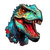 Уникальные деревянные животные пазлы Цветная черепаха 3D пазл Подарок Сказочный подарок Интерактивная игрушка для взрослых Дети Образовательный