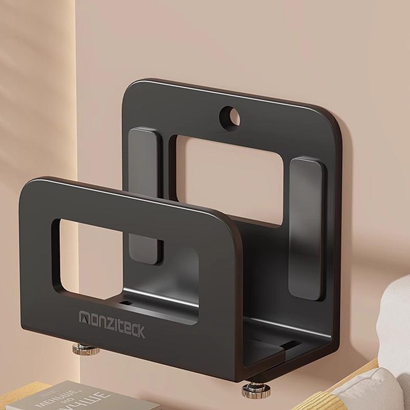 1 шт. Регулируемый настенный держатель для небольших устройств для роутера, модема, ТВ-приставки и других медиаплееров