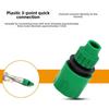 Car Wash 3/8" Quick Connect Hose Adapter, 7mm*11mm Plastic Garden Connector Accessories