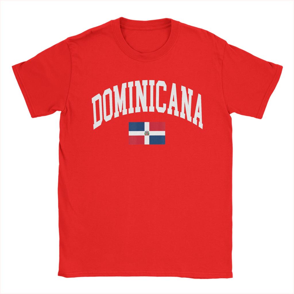 Dominican Republic Dominicana Flag Graphic TShirt Summer Cotton T Shirts For Unisex Fashion Tee Shirt ShortSleeve Clothes