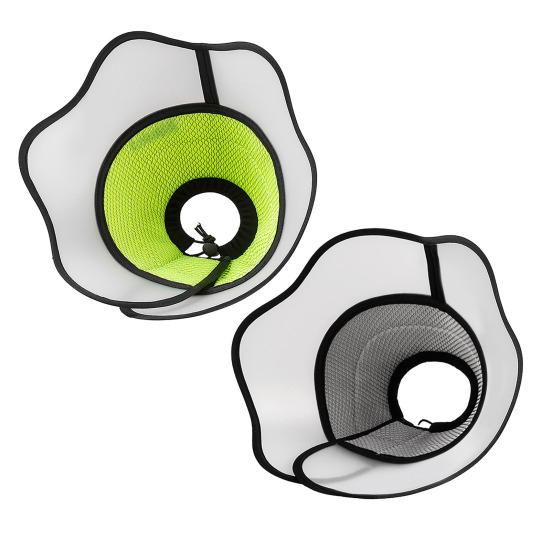 Собачий конус-воротник Дышащий послеоперационный воротник Удобный для питомца конус Предотвращает вылизывание и кусание для собак кошек после операции Не требует надувания