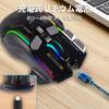 Lightweight Wireless Gaming Mouse, 2.4G+Bluetooth, Wired and Wireless, Type-C Rechargeable, 10 Buttons, 5-Level DPI Adjustment