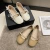 Mary Jane Shoes with Skirt Soft-soled Doudou Shoes 2025 Autumn and Summer New Late Evening Breeze Gentle Shoes Flat Single Shoes Women