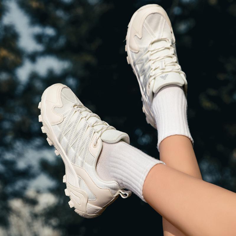 Весенне-летняя мужская и женская обувь для активного отдыха Сетчатая дышащая Нескользящая Парная обувь для хайкинга Низкие кроссовки для хайкинга