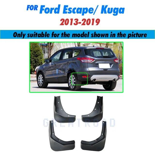 Комплект брызговиков для Ford Kuga Escape 2013 2014 2015 2016 2017 2018 Брызговики Передние задние брызговики Fender