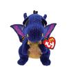 Drache Dunkelblau 15cm Saffire,