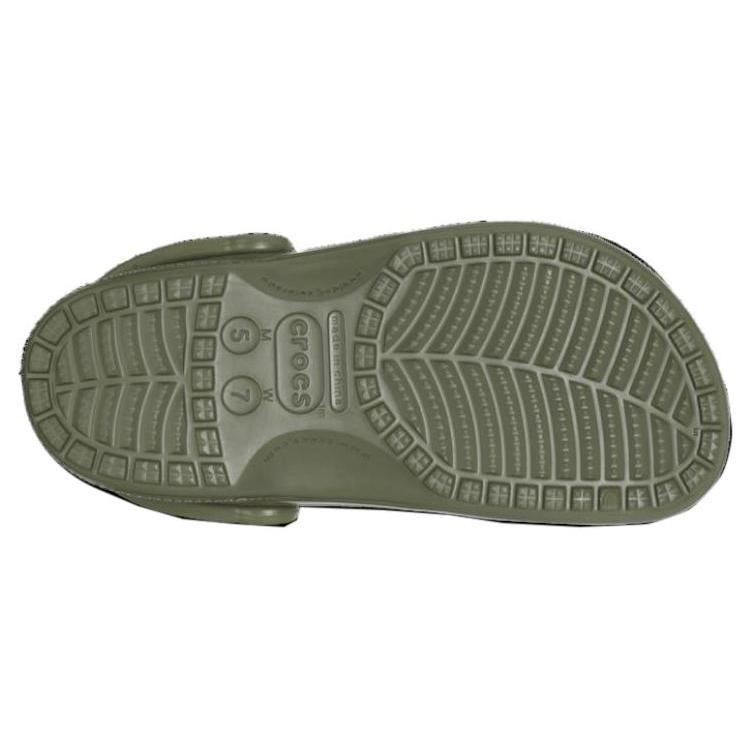 Crocs Платформенные клоги Baya, клоги из ЭВА, унисекс, зеленые, 10126-309
