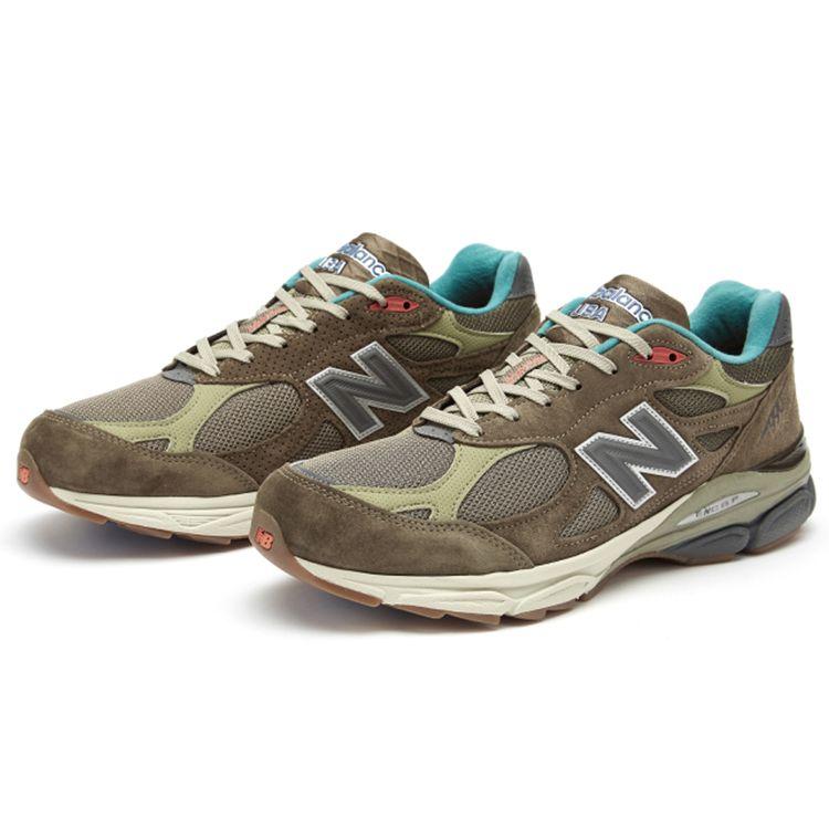 Bodega x New Balance 990v3 Сделано в США Юбилейные Унисекс Кроссовки Коричневые M990BD3