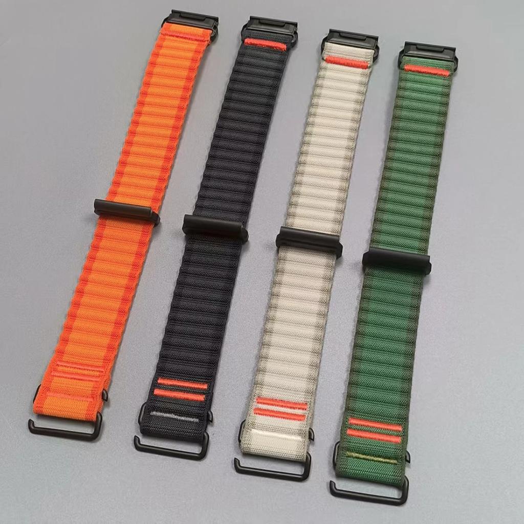 22 мм 26 мм Быстросъемный нейлоновый ремешок для часов Garmin Fenix 8pro Ремешок для Garmin Epix Pro Gen 2 /Enduro 3/Descent Mk3i Плетеный браслет