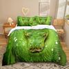 Snake Theme Series 3D Digital Printing Three-Piece Bedding Kit Bed Sheet Quilt Cover