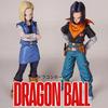 24CM Anime Dragon Ball Z Android 17 18 Figure Android 18 PVC Action Figures Collection Model Toys for Children Christmas Gift’s
