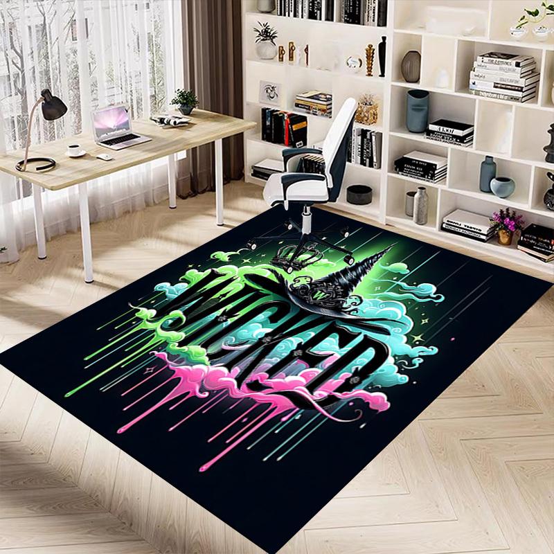1PC Wicked Hat Extra Large Non Slip Floor carpet, Office, family, bedroom, Studio Large Area Rug Indoor Rugs
