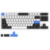 DAREU EK87PRO Wireless Tenkeyless Mechanical Gaming Keyboard with TKL and Wired USB English Gasket RGB Cloud Switches Red White and Blue 80% 2.4G