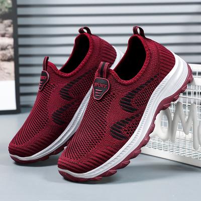 Обувь женская осенняя новая сетчатая обувь для среднего и пожилого возраста повседневная спортивная обувь старый Пекин Jianbu обувь производитель обувь для мамы