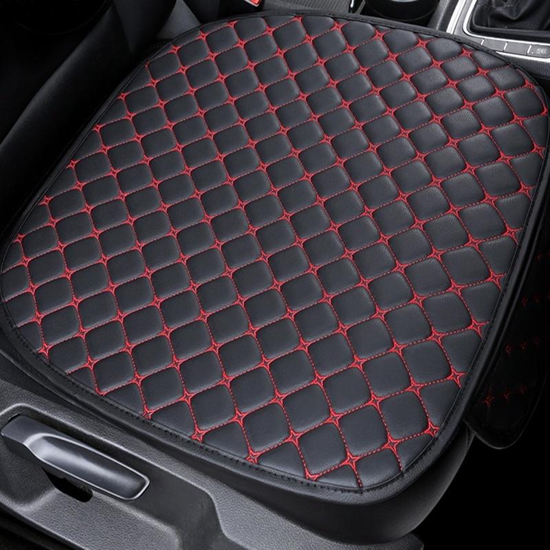 Чехлы на автомобильные сиденья из искусственной кожи, чехлы на автомобильные сиденья, четыре сезона, внутренняя подушка для сидений, универсальная защита, коврики для стульев, аксессуары