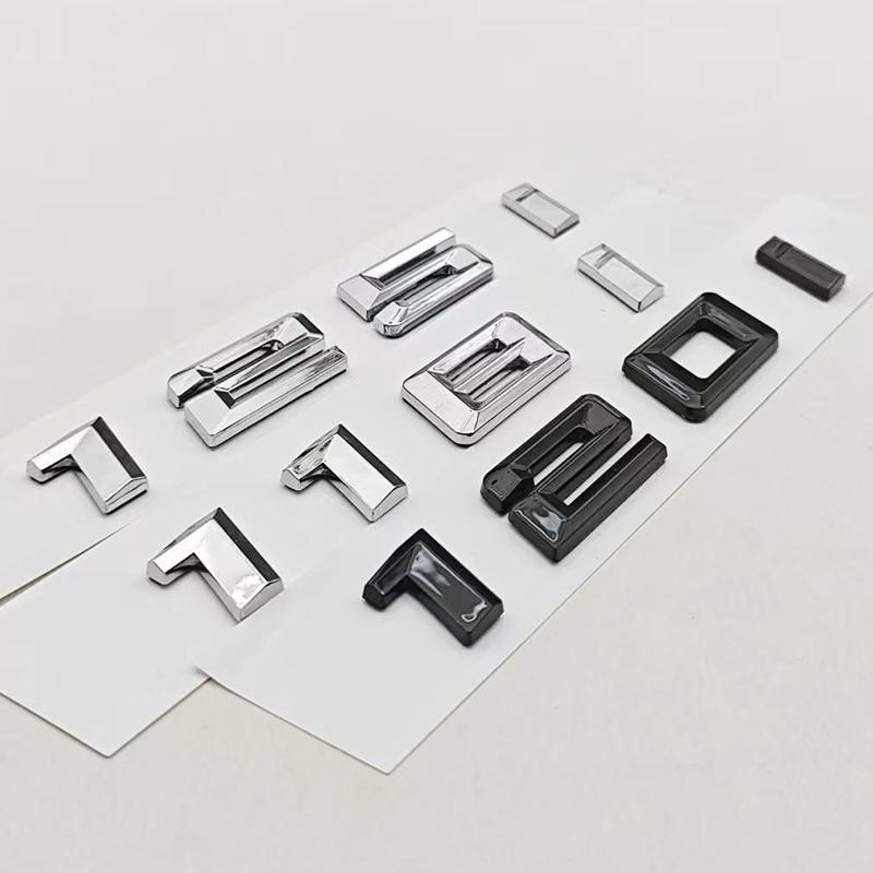 3D ABS Car Styling Logo 118i 120i 125i Badge Rear Trunk Emblem Sticker Decals For BMW 118i 120i 125i Auto Tail Accessories