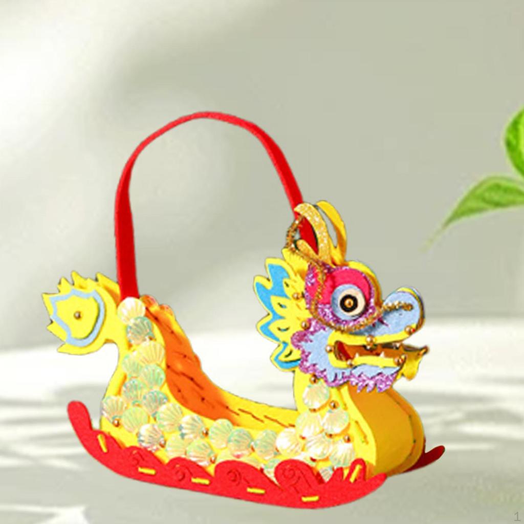 Наборы для художественного творчества Декор для фестиваля драконьих лодок Материал для шитья сумок своими руками для детей