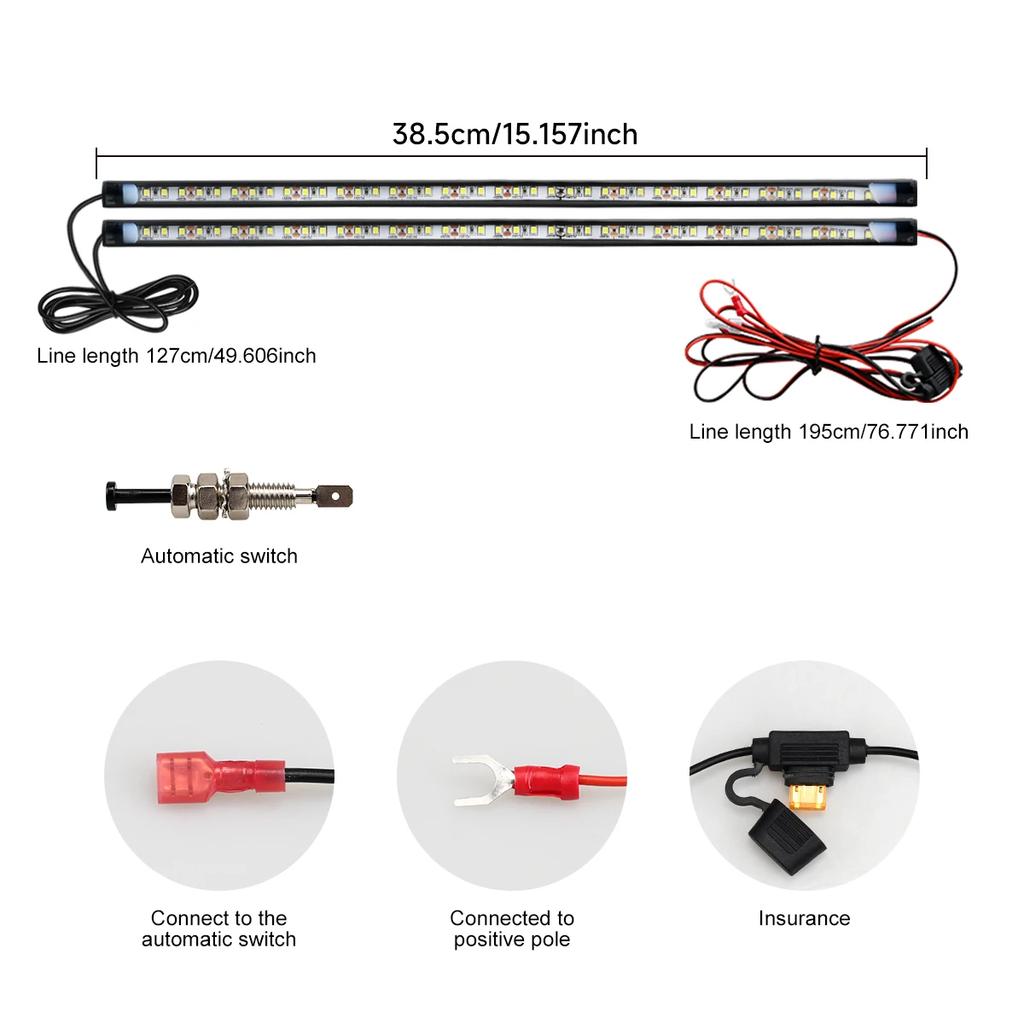 Новый 12V свет под капот автомобиля аварийный свет для технического обслуживания свет под передний капот светодиодный свет для украшения автомобиля аксессуары