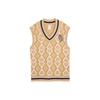 X Dapper Dan All Over Letter Print V-Neck Vest Unisex Vests Orange 539803-89