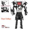 Moc Skibidi Туалет Фигурки Модель Блоки Titan Оператор Спикерман Строительные Игрушки Украшения Для Вечеринки Хэллоуин Подарки для Мальчиков