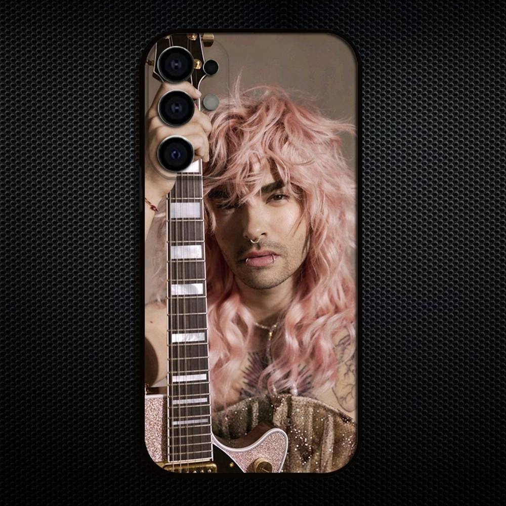 Чехол для телефона Tom Bill Kaulitz Tokio Hotel Для Samsung S25,S24,S23,S22,S21,S20,Plus,Fe,Lite,Другие Черный Чехол
