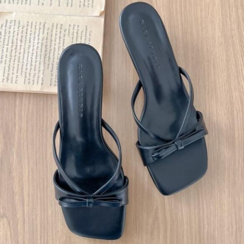 New Arrivals OPen Run Kiss Pen Sandals Women Backless Summer Knot