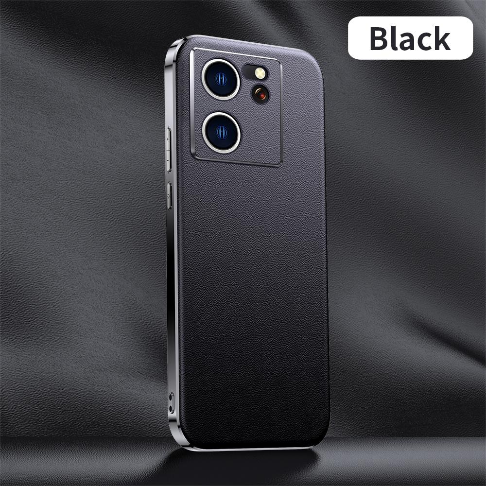 Чехол для телефона из натуральной кожи для Xiaomi Mi 13T 13TPro 14 Pro 13 13Ultra Luxury Plating Full Lens Protection Back Cover