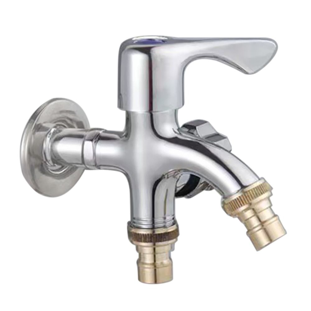 Двухпоточный смеситель для бассейна для швабры Один вход на два выхода Смеситель для стиральной машины Двухпоточный кран Кран с двумя выходами для воды