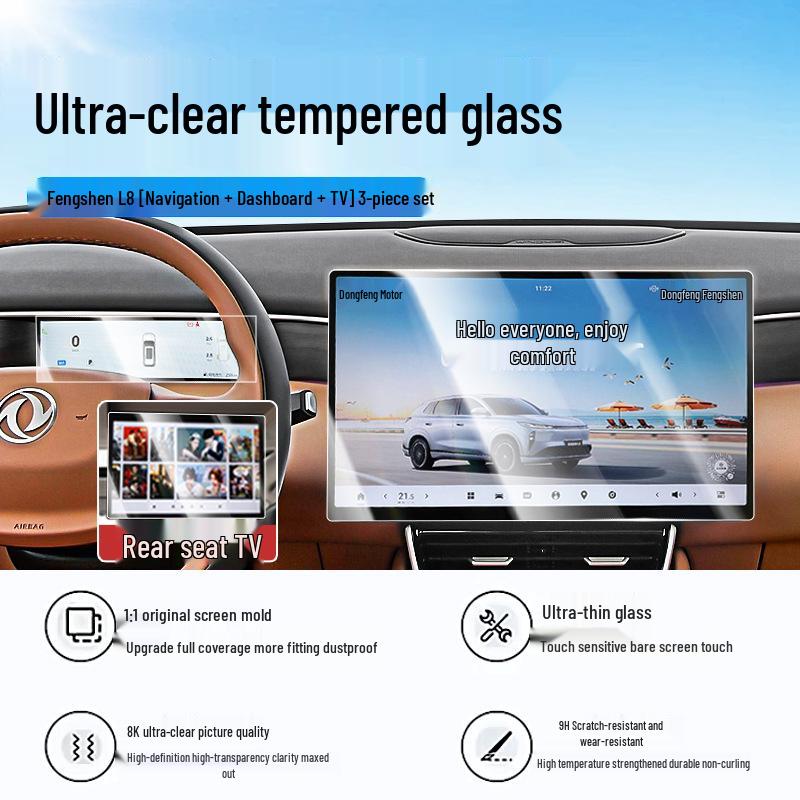 Защитная пленка для экрана навигации Dongfeng Fengshen L8