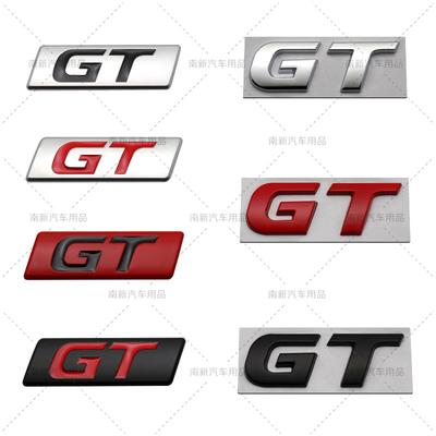 Наклейки на автомобили GT для Kia, Peugeot и Hyundai, модифицированные металлические наклейки на автомобили