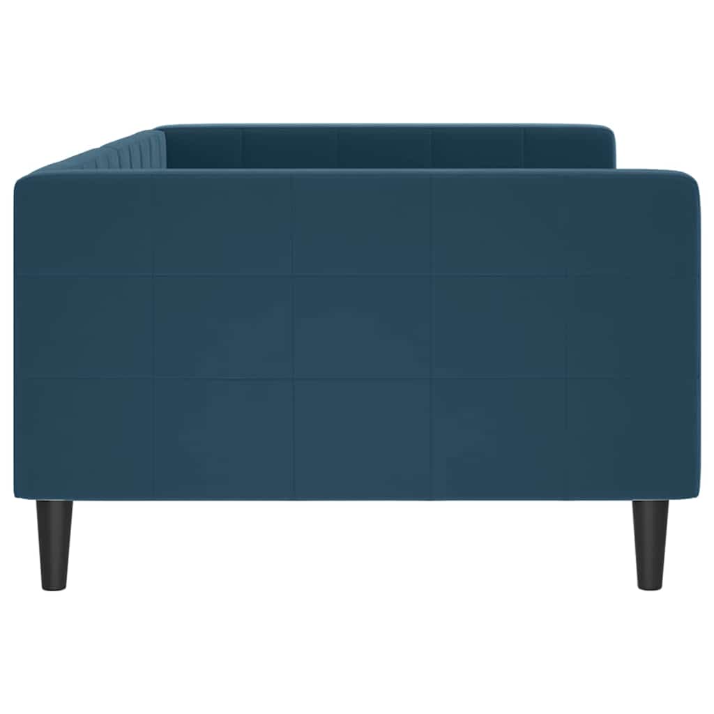 Daybed Blue 100x200 cm Velvet