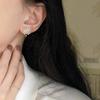 Женские серебряные серьги «Снежное сияние»
