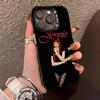 Чехол для телефона Singger J-jennie Для IPhone17 Air 16 15 14 Plus 13 12 11 Pro XS Max Серебристый Черный Защитный чехол