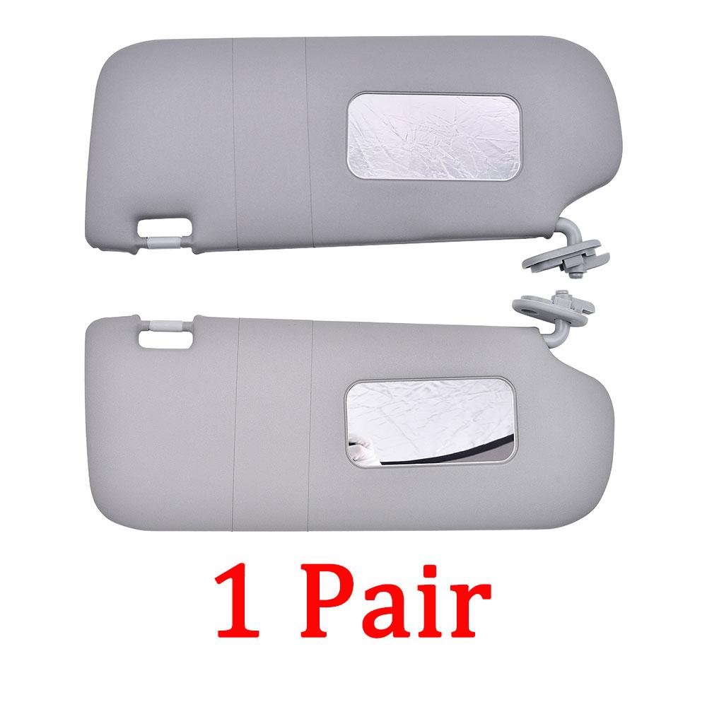 With Make Up Mirror Front Left Right Sun Visor For Hyundai I20 PB 2008-2018 852201J000 852101J000 Interior Sun Shield