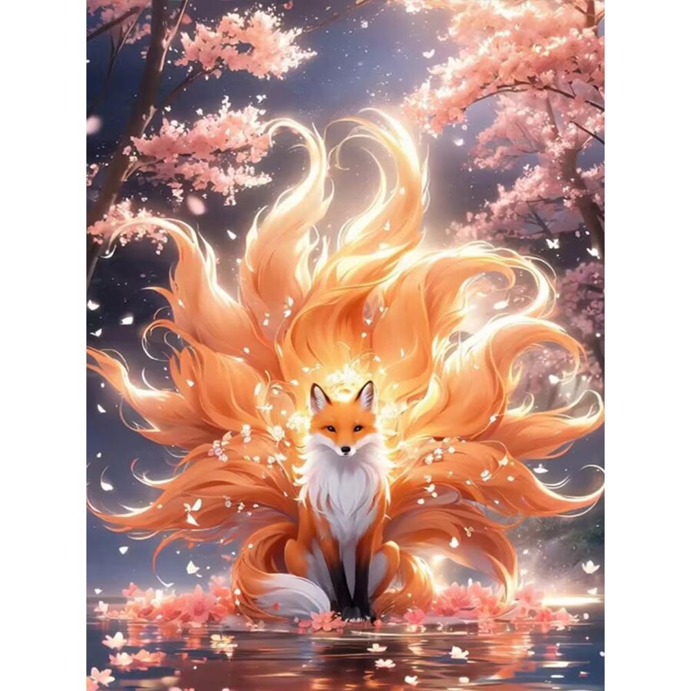 Фэнтези Животное Лиса Алмазная Живопись Вышивка 5D DIY Новое Поступление Стразы Картина Мозаика Наборы для Вышивания Крестом Ручной Работы Детский Подарок