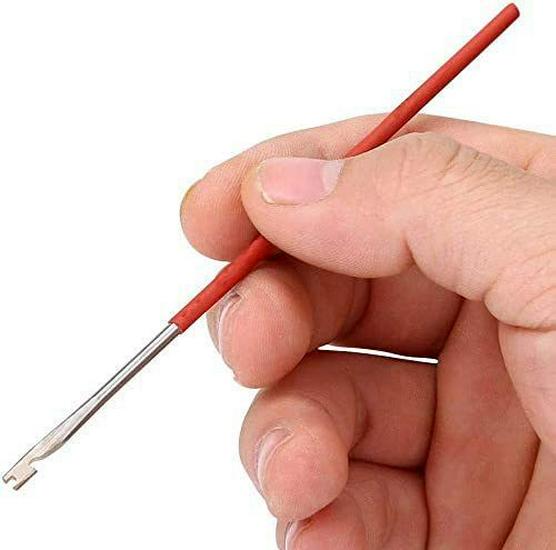 Saxophone, Flute, Clarinet, Oboe Repair Tool Set with Washers, Hooks, Reeds & Needles for Wind Instruments