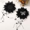 Feather Decor Pearl Feather Hair Accessory Pearl Embellishment DIY Craft Hair Ornament  For Women