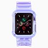 Strap Light Set Silicone Band Strap Bracelet Bracelet Case For Watch 6 40Mm / Watch 5 40Mm / Watch 4 40Mm / Watch Se 40Mm Purple