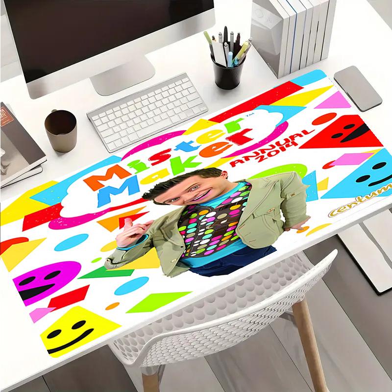 Коврик для мыши Mister Maker - Нескользящая резиновая основа, Гладкая поверхность для работы, игр, офиса и домашнего использования, Настольный коврик для мыши