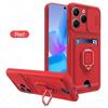 Чехол с защитой камеры-слайдером для Infinix Hot 40 Pro Note 40 Pro Plus 30 Spark 2024, магнитный кронштейн для автомобиля, чехол-картхолдер