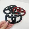 Матовый черный ABS НАКЛАДКА на передний логотип автомобиля Для Toyota Corolla Vios CHR RAV4 HRV Camry Alphard Yaris Reiz Highlander PRIUS LEVIN