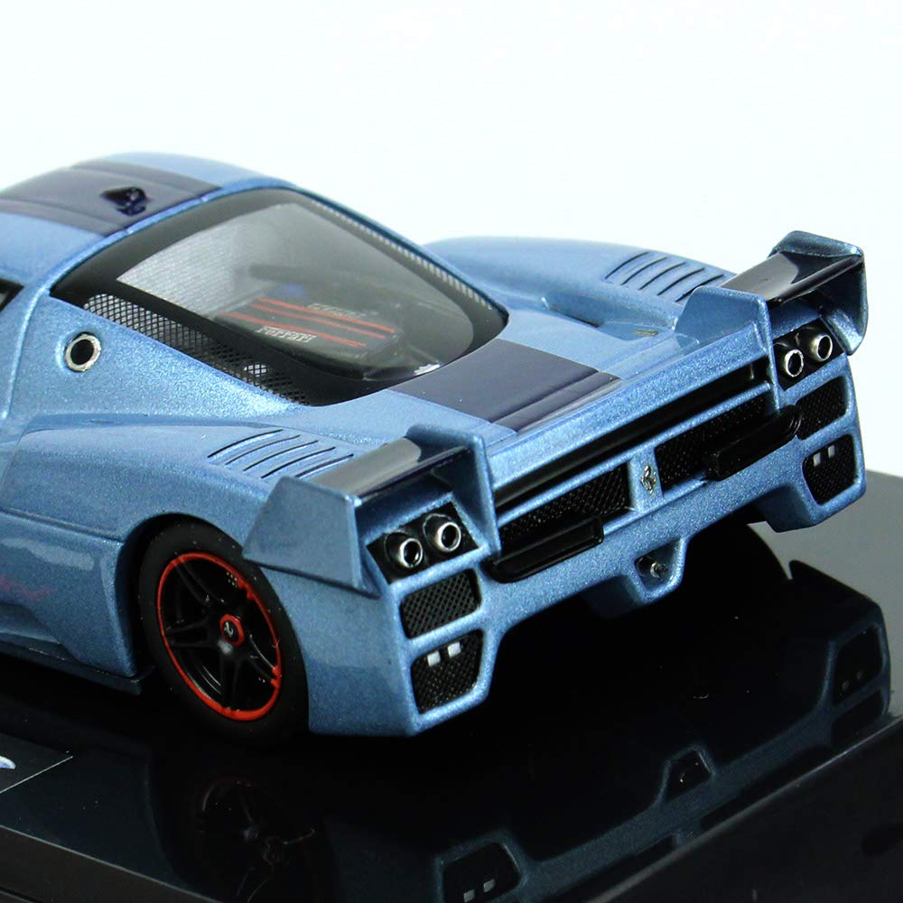 MATTEL DL Ferrari FXX Elite Готовый продукт 1/43 (Бирюзовые/Синие Полосы)
