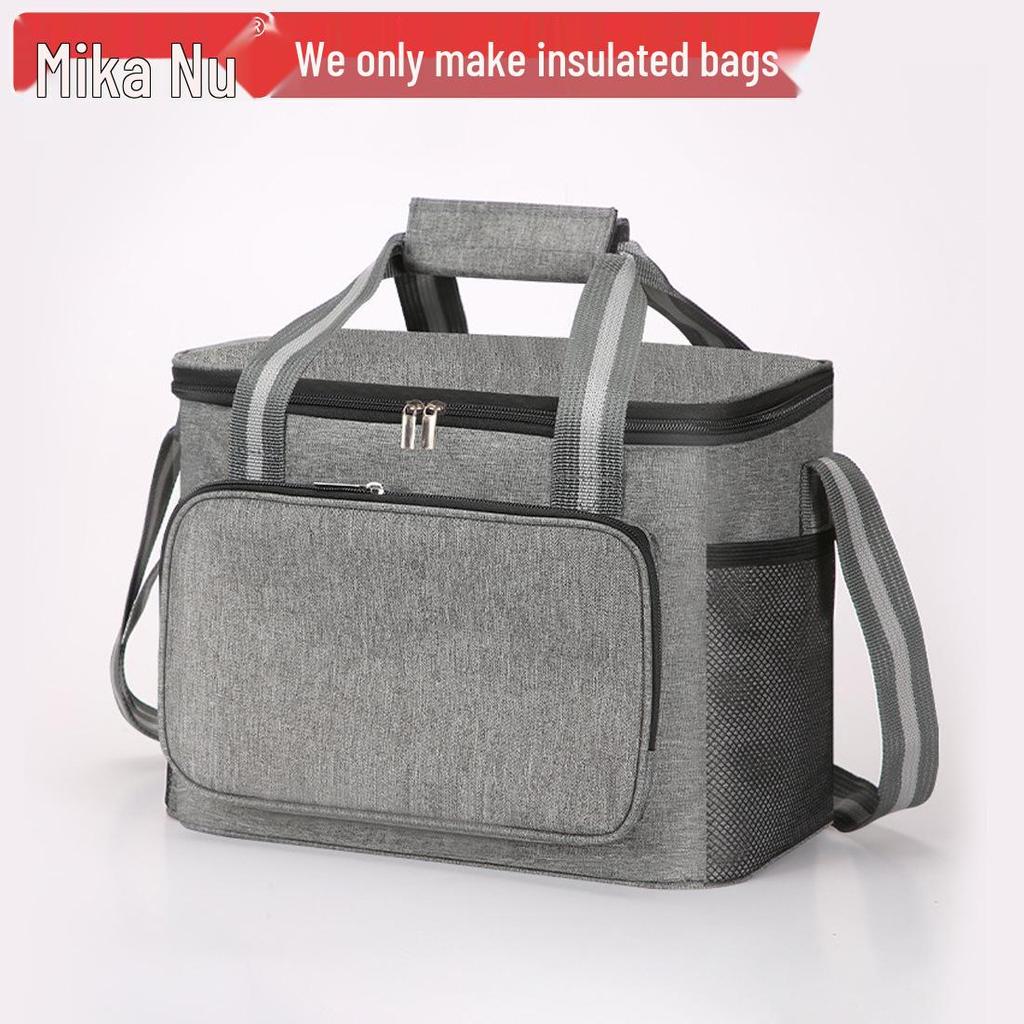 Insulated Outdoor Oxford Cloth Ice Pack Large Capacity Lunch Bag